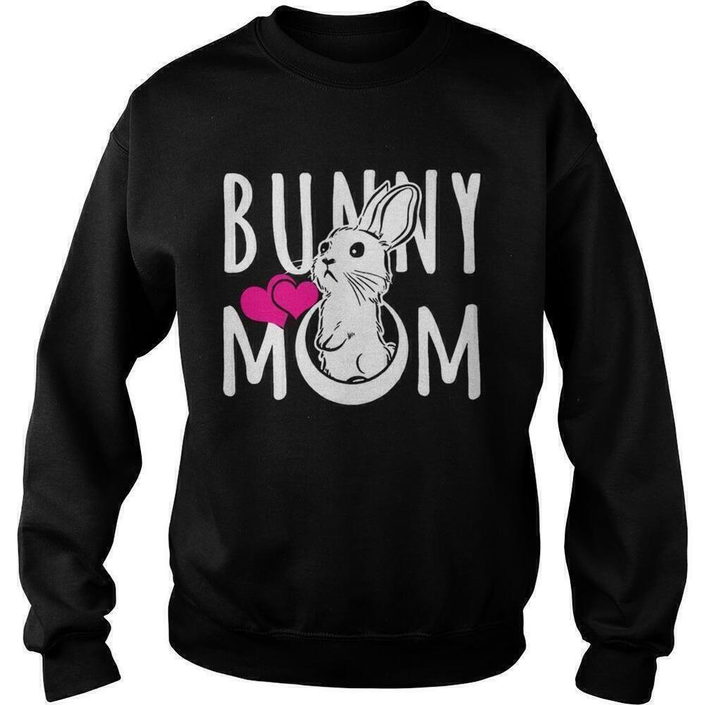 Bunny Mom Cute Rabbit Lover Graphic Gift Unisex Sweatshirt